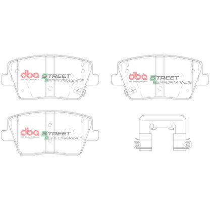 2022 Hyundai Veloster N | DBA SP Street Series Brake Pads [Rear] | DB15013SP