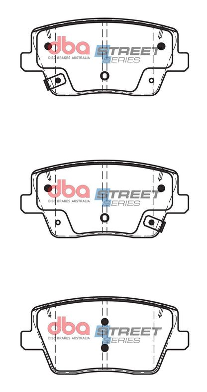 2022 Hyundai Veloster N | DBA SS Street Series Brake Pads [Rear] | DB15013SS