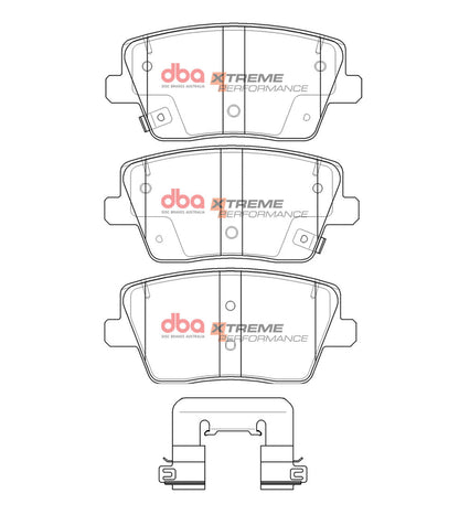 2022 Hyundai Veloster N | DBA XP Street Series Brake Pads [Rear] | DB15013XP