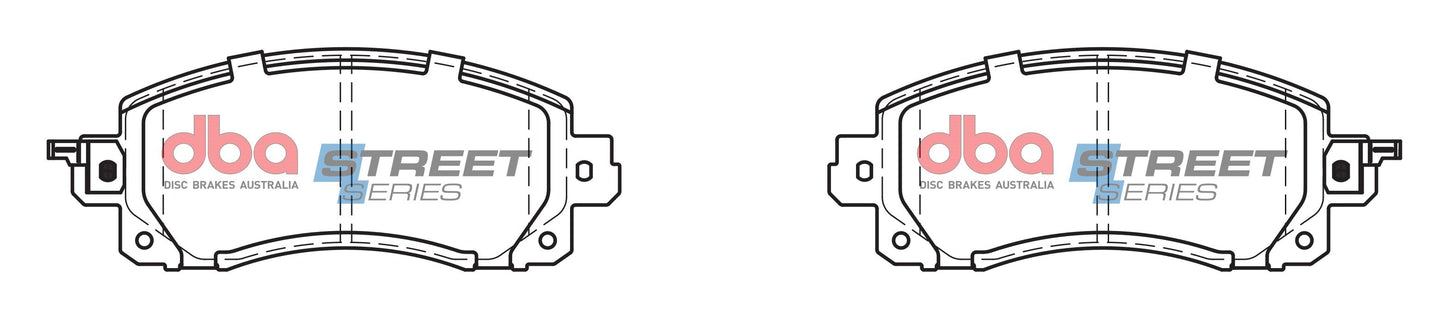 2021-2022 Subaru Forester & More | DBA SS Street Series Brake Pads [Front] | DB15042SS