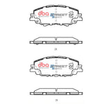 2020-2021 Toyota Prius Prime | DBA SSEV Street Series Brake Pads [Front] | DB15043SSEV