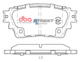 2018-2019 Mitsubishi Eclipse Cross & More | DBA SSEV Street Series Brake Pads [Rear] | DB15049SSEV