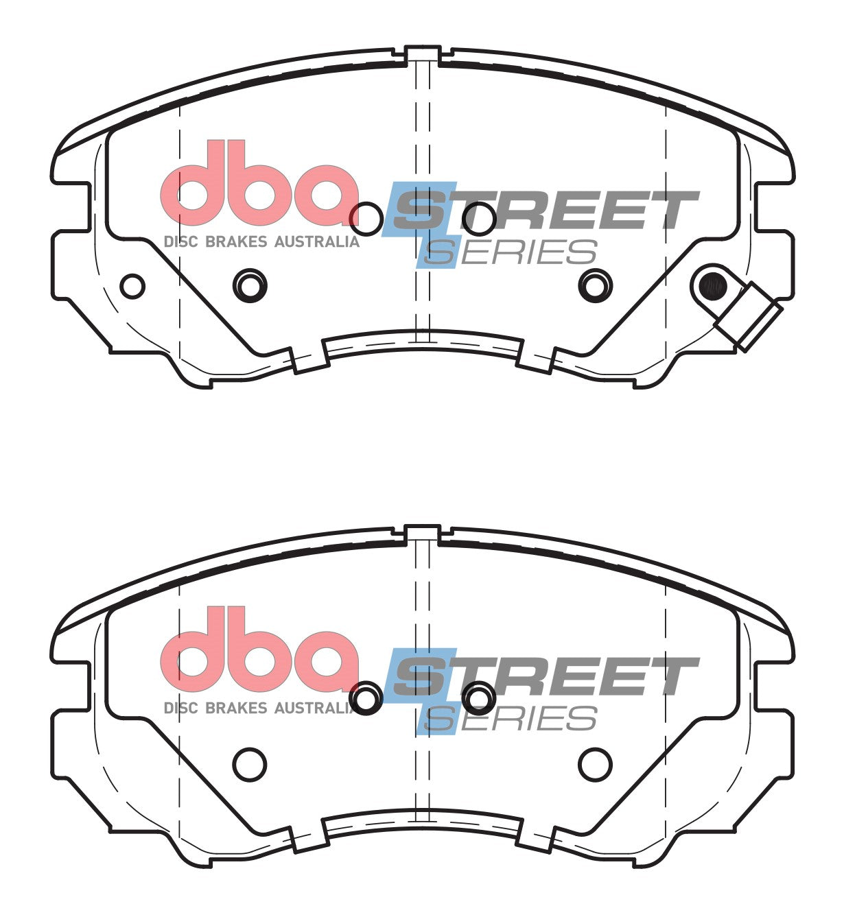 2002-2010 Kia Optima & More | DBA SS Street Series Brake Pads [Front] | DB1504SS