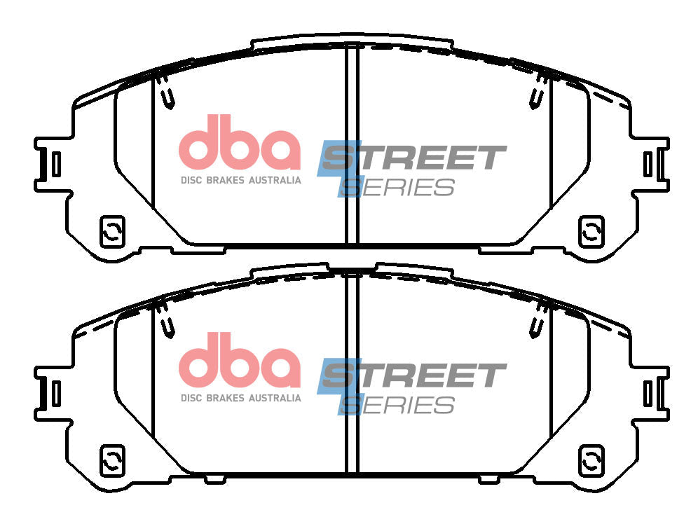 2021-2022 Toyota Highlander | DBA SS Street Series Brake Pads [Front] | DB15067SS