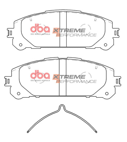 2021-2022 Toyota Highlander | DBA XP Street Series Brake Pads [Front] | DB15067XP