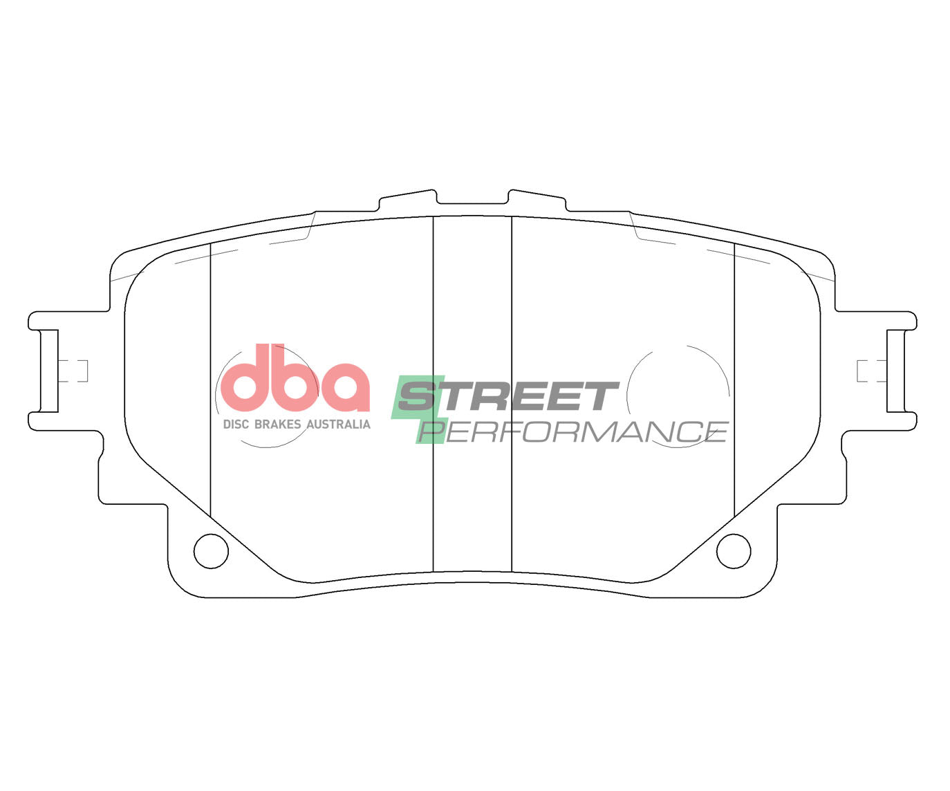 2021-2022 Toyota Highlander & More | DBA SP Street Series Brake Pads [Rear] | DB15068SP