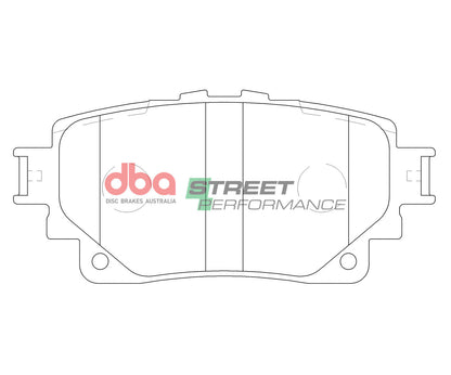2021-2022 Toyota Highlander & More | DBA SP Street Series Brake Pads [Rear] | DB15068SP