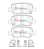 2021 Hyundai Santa Fe & More | DBA SP Street Series Brake Pads [Rear] | DB15072SP