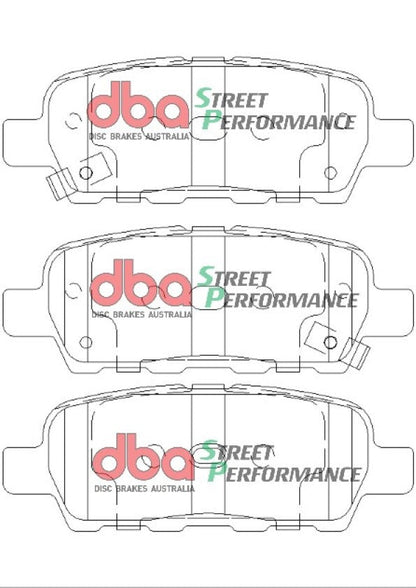 2002-2011 Nissan Altima & More | DBA SP Street Series Brake Pads [Rear] | DB1509SP