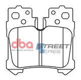 2007-2010 Lexus LS460 & More | DBA SS Street Series Brake Pads [Rear] | DB15105SS