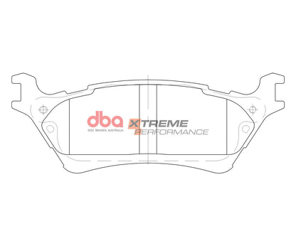 2012-2013 Ford F-150 & More | DBA XP Street Series Brake Pads [Rear] | DB15122XP