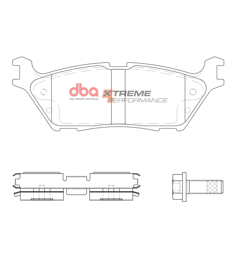 2016 Ford F-150 & More | DBA XP Street Series Brake Pads [Rear] | DB15123XP