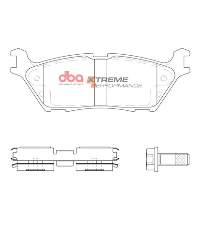 2016 Ford F-150 & More | DBA XP Street Series Brake Pads [Rear] | DB15123XP