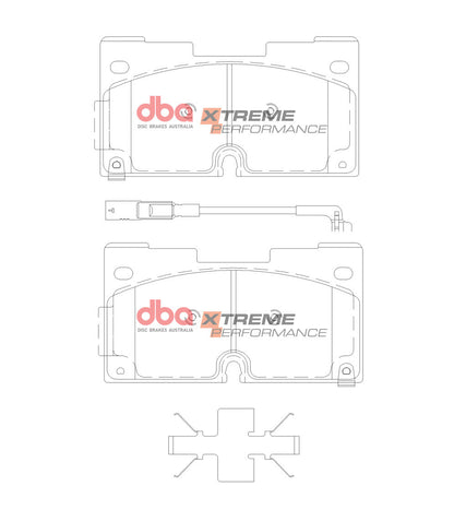 2019-2023 GMC Sierra 1500 | DBA XP Street Series Brake Pads [Front] | DB15145XP