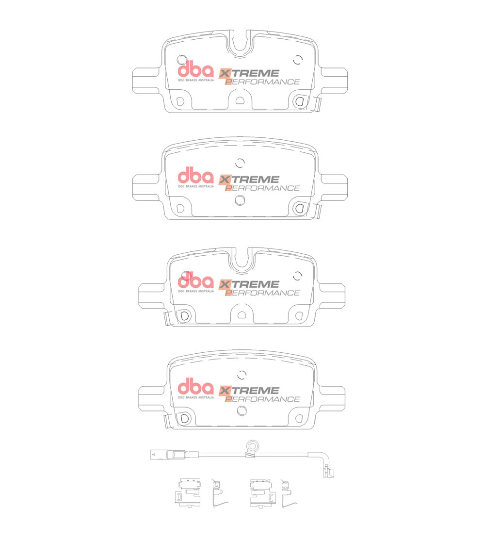 2019-2023 GMC Sierra 1500 | DBA XP Street Series Brake Pads [Rear] | DB15146XP