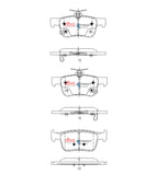 2018 Honda Accord & More | DBA SS Street Series Brake Pads [Rear] | DB15152SS