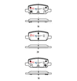 2017-2018 Tesla 3 & More | DBA SSEV Street Series Brake Pads [Rear] | DB15159SSEV