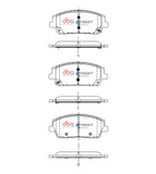 2023-2024 Hyundai Santa Cruz & More | DBA SS Street Series Brake Pads [Front] | DB15169SS
