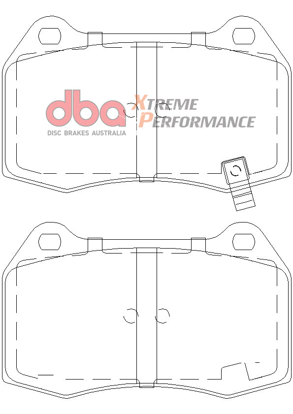 2003-2004 INFINITI G35 & More | DBA XP Street Series Brake Pads [Front] | DB1520XP