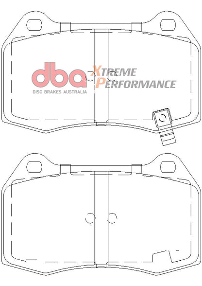 2003-2004 INFINITI G35 & More | DBA XP Street Series Brake Pads [Front] | DB1520XP