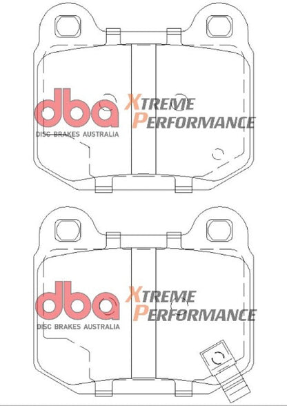 2003-2008 Subaru Impreza & More | DBA XP Street Series Brake Pads [Rear] | DB1521XP