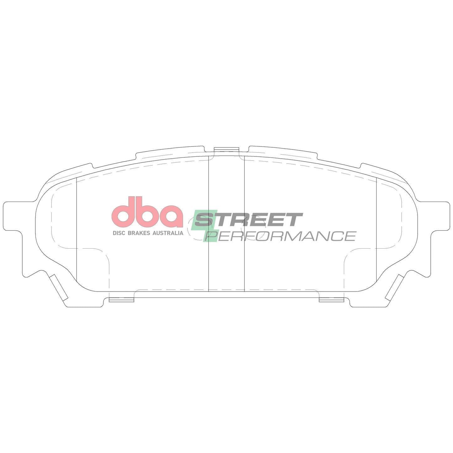 2003-2007 Subaru Impreza & More | DBA SP Street Series Brake Pads [Rear] | DB1672SP