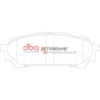 2003-2007 Subaru Impreza & More | DBA XP Street Series Brake Pads [Rear] | DB1672XP