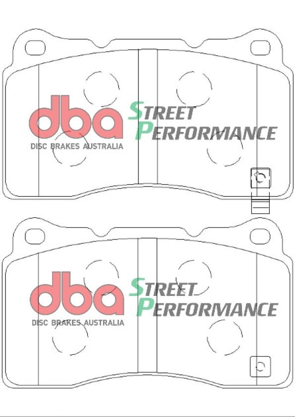 2003-2008 Subaru Impreza & More | DBA SP Street Series Brake Pads [Front | Rear] | DB1678SP