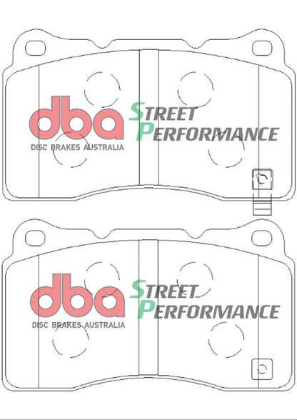2003-2008 Subaru Impreza & More | DBA SP Street Series Brake Pads [Front | Rear] | DB1678SP