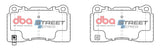 2003-2008 Subaru Impreza & More | DBA SS Street Series Brake Pads [Front | Rear] | DB1678SS