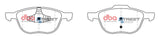 2006-2010 Mazda 5 & More | DBA SS Street Series Brake Pads [Front] | DB1679SS