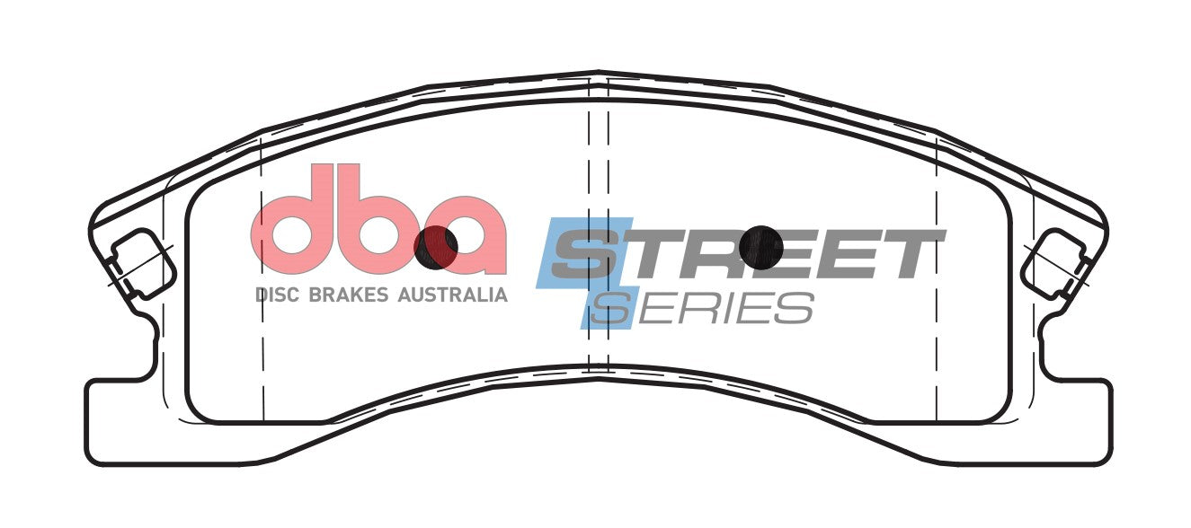 1999-2004 Jeep Grand Cherokee | DBA SS Street Series Brake Pads [Front] | DB1716SS