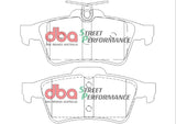 2006-2010 Mazda 5 & More | DBA SP Street Series Brake Pads [Rear] | DB1763SP