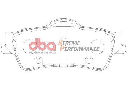 2008-2009 Pontiac G8 & More | DBA XP Street Series Brake Pads [Rear] | DB1766XP