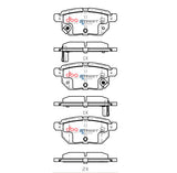 2008-2012 Scion xB & More | DBA SSEV Street Series Brake Pads [Rear] | DB1786SSEV