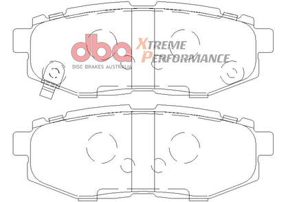 2015-2018 Subaru BRZ & More | DBA XP Street Series Brake Pads [Rear] | DB1789XP