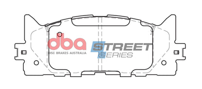 2013-2018 Toyota Avalon & More | DBA SS Street Series Brake Pads [Front] | DB1800SS