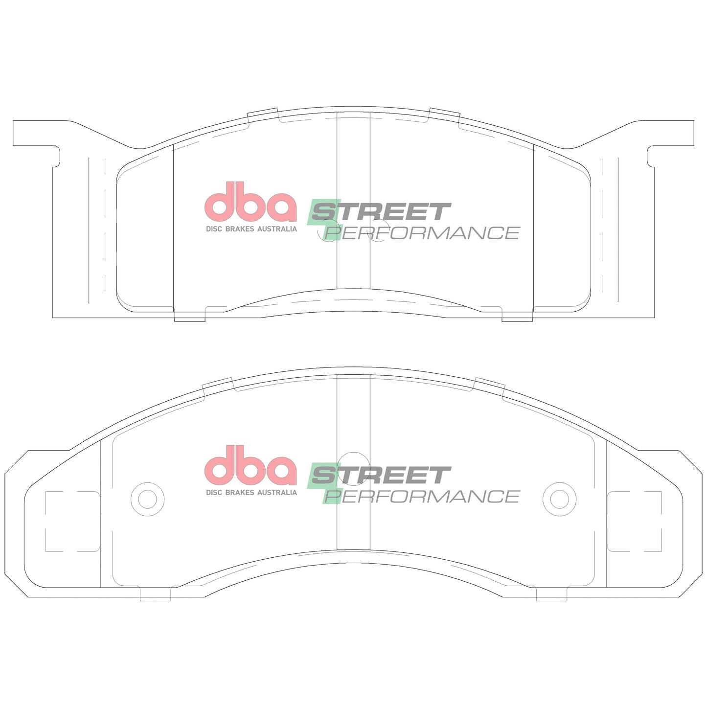 1970-1971 Ford Ranchero & More | DBA SP Street Series Brake Pads [Front] | DB1807SP