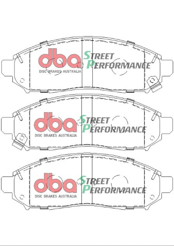 2007-2011 Nissan Xterra & More | DBA SP Street Series Brake Pads [Front] | DB1835SP