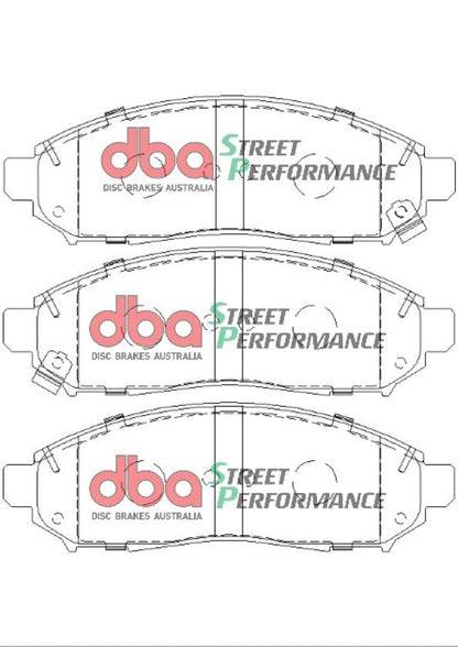 2007-2011 Nissan Xterra & More | DBA SP Street Series Brake Pads [Front] | DB1835SP