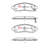 2007-2011 Nissan Xterra & More | DBA SSEV Street Series Brake Pads [Front] | DB1835SSEV