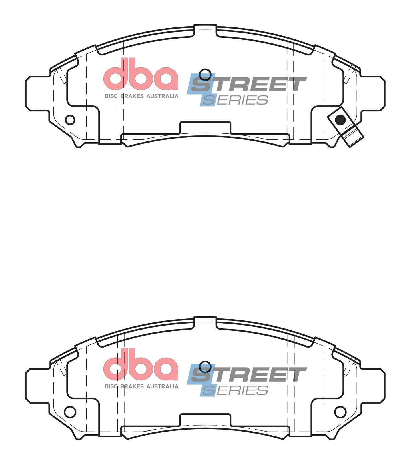 2007-2011 Nissan Xterra & More | DBA SS Street Series Brake Pads [Front] | DB1835SS