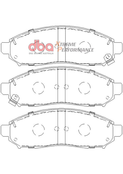 2007-2011 Nissan Xterra & More | DBA XP Street Series Brake Pads [Front] | DB1835XP