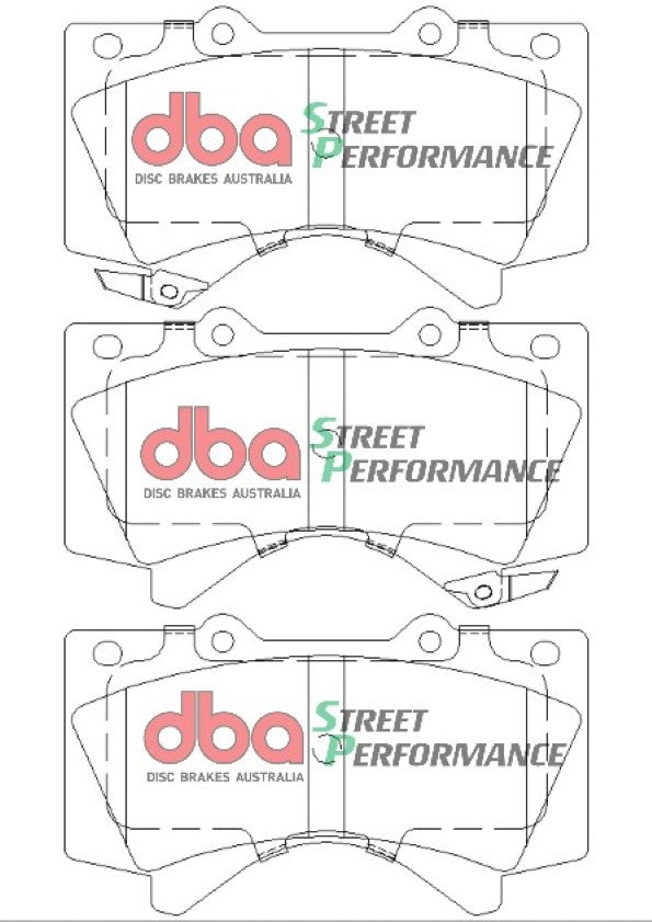 2013-2017 Toyota Land Cruiser & More | DBA SP Street Series Brake Pads [Front] | DB1838SP