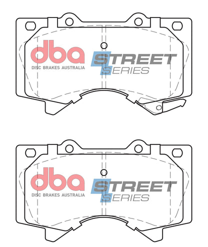 2013-2017 Toyota Land Cruiser & More | DBA SS Street Series Brake Pads [Front] | DB1838SS