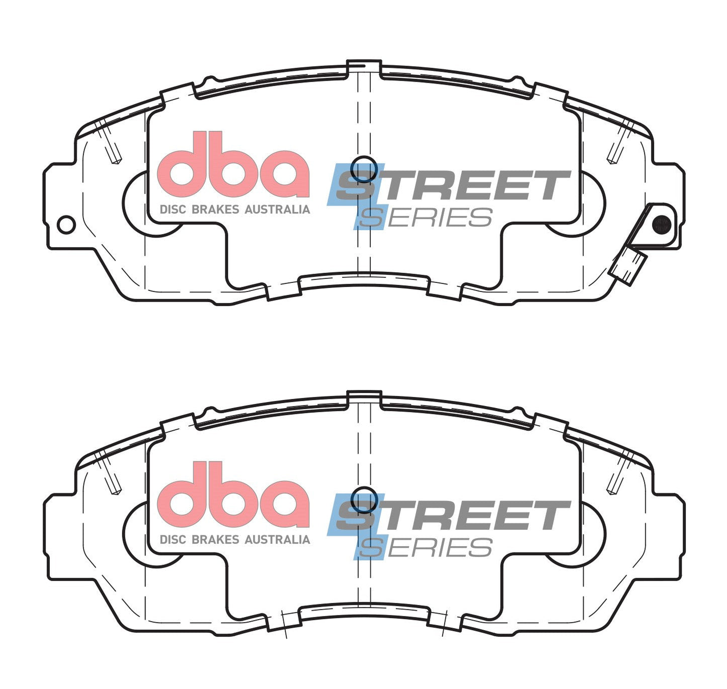 2005-2008 Honda Odyssey & More | DBA SS Street Series Brake Pads [Front] | DB1843SS