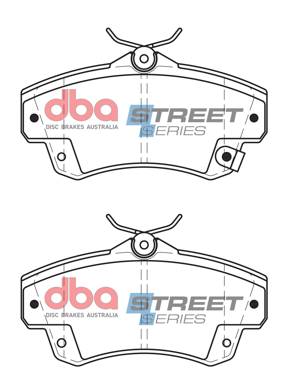 2003-2005 Dodge Neon & More | DBA SS Street Series Brake Pads [Front] | DB1855SS