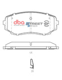 2007-2012 Mazda CX-7 & More | DBA SSEV Street Series Brake Pads [Front] | DB1916SSEV
