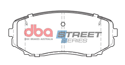 2007-2012 Mazda CX-7 & More | DBA SS Street Series Brake Pads [Front] | DB1916SS