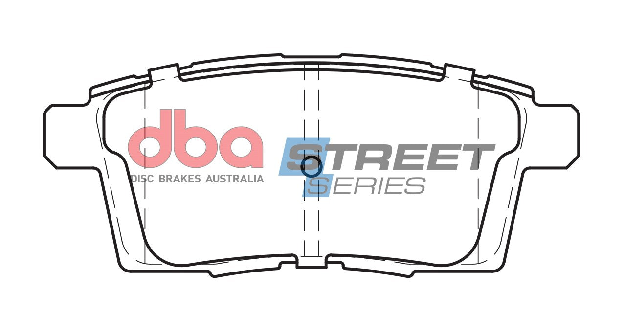 2007-2012 Mazda CX-7 & More | DBA SS Street Series Brake Pads [Rear] | DB1917SS